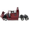Peterbilt 579 Ultraloft Tractor Truck Red Metallic "Transport Series" 1/32 Diecast Model by Diecast Masters - 2 of 4