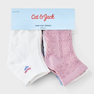 Toddler 6pk 'Tulip' Low-Cut Socks - Cat & Jack' - image 2