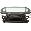 NicBex Modern 26.25" Square Coffee Table with Middle Marble Shelf for Living Room and Office - 3 of 4
