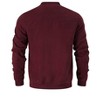 Coolmee Men's Bomber Jacket Lightweight Casual Stylish Light Flight Jacket Windbreaker Varsity Jackets Wine Red M - 2 of 4