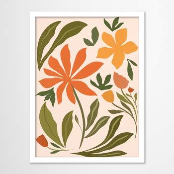 Americanflat Botanical Wall Art Room Decor - A Warm Day by Lunette by Parul