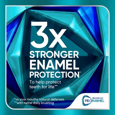 Sensodyne Pronamel Clinical Enamel Strengthening and Whitening Action Toothpaste - 3.4oz/3pk
