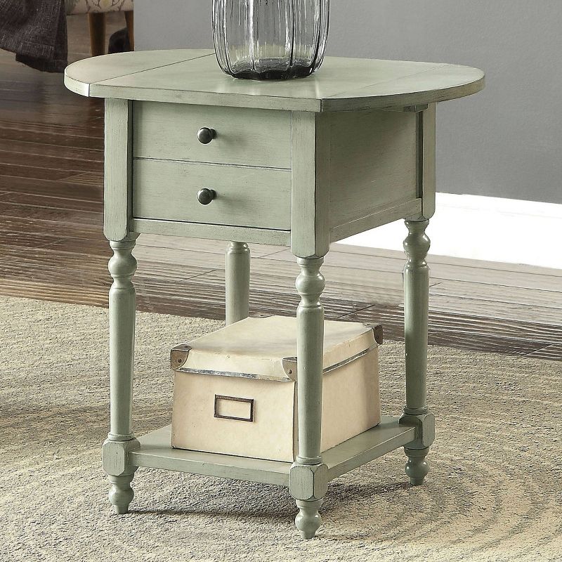 Amaxa Double Drawer Side Table - HOMES: Inside + Out, 2 of 7
