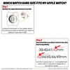 Waloo Hanukkah/Holiday Fun Silicone Apple Watch Band - 4 of 4