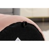 CENGHU Soft Velvet Round Ottoman, Bedroom End Bench, Velvet Ottoman Entryway Footstool, End Bench, Ottoman Bench for Living Room & Bedroom - 4 of 4