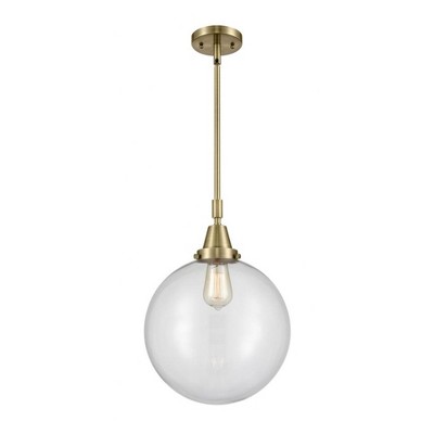 Beacon - 1 Light Stem Hung Mini Pendant In Industrial Style-16.13 Inches Tall and 12 Inches Wide