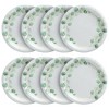 6.75 20ct Botanical Snack Paper Plates Sage - Spritz™