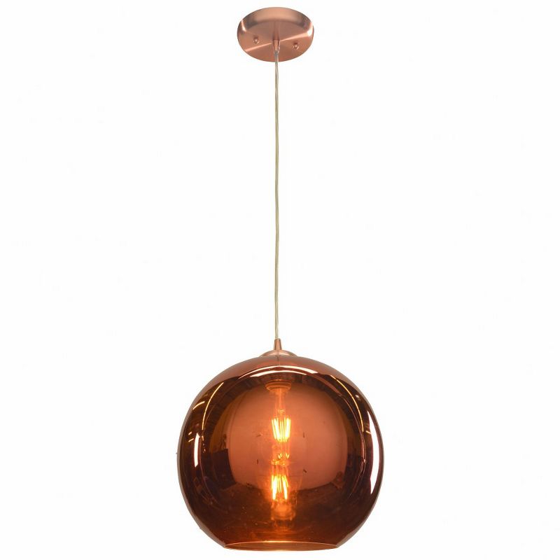 Access Lighting Glow 1 - Light Pendant in  Brushed Copper, 1 of 2