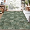 Washable Modern Non Slip Living Room Area Rugs, Soft Low Pile Solid Floor Carpet for Bedroom Dining Room - 2 of 4