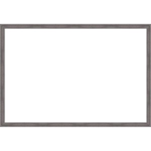 Amanti Art 26"x38" Florence Gray Framed Magnetic Dry Erase Board - 1 of 4