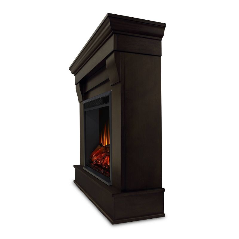 Real Flame Chateau Electric Fireplace Dark Walnut, 4 of 11