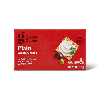 Plain Cream Cheese Bar - 8oz - Good & Gather™