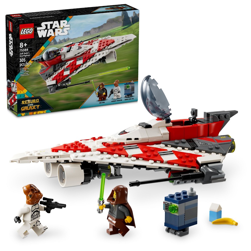 UPC 673419389587 product image for LEGO Star Wars Jedi Bob's Starfighter Building Toy 75388 | upcitemdb.com