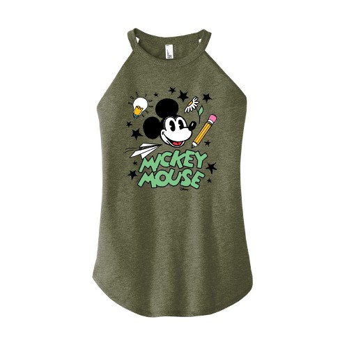 Women's - Disney - Mickey Mouse Graphic High Neck Tank - image 1 of 3