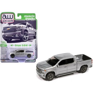 2019 Chevrolet Silverado High Country Pickup Truck Silver Ice