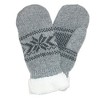 Grand Sierra Women's Ragg Wool Snowflake Mitten - 2 of 4