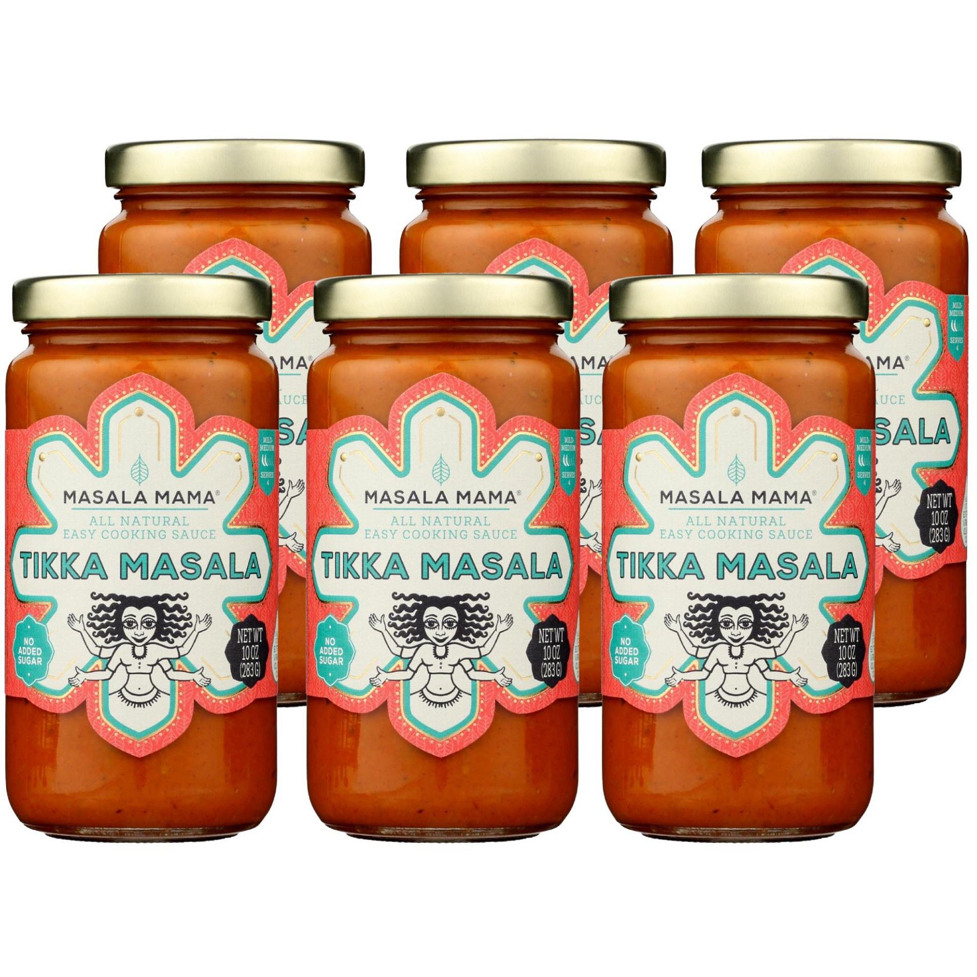 Masala Mama Tikka Masala Simmer Sauce - Case of 6/10 oz
