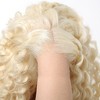 Jessie's Wig Curly Heat Resistant Daily Party Costume 13*3.5 Synthetic Lace Wigs Blonde 28 Inch 1 Pc/Pack - 2 of 4