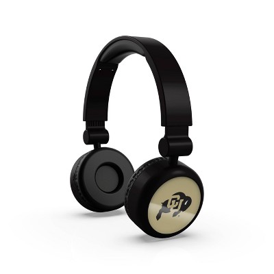 NCAA Colorado Buffaloes Bluetooth Wireless Over-Ear Headphones