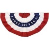 Maison USA 4'x2' Ft Embroidered Bunting Flag Perfect 4th Of July Independence Day Flag Great For Indoors & Outdoors - 2 of 3