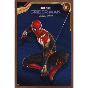 Trends International Marvel Spider-Man: No Way Home - Red Costume Framed Wall Poster Prints - 1 of 4