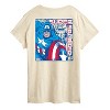 Women's - Marvel - Captain America Comic Book Super Soldier Short Sleeve Graphic T-Shirt - image 2 of 4