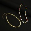 SOHI Women's Multicolour Everyday Multi-Layer Necklace - 3 of 4