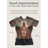 Men's Aquaman Movie Aquaman Tattoos (Front Back Print) Short Sleeve Costume T-Shirt - 4 of 4
