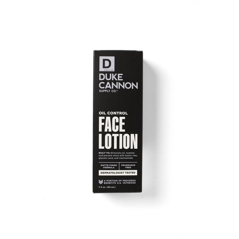 Duke Cannon Supply Co. Oil Control Face Lotion - 3 fl oz, 5 of 10