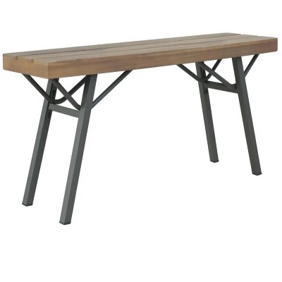 Patio Bench 47.2" Solid Acacia Wood