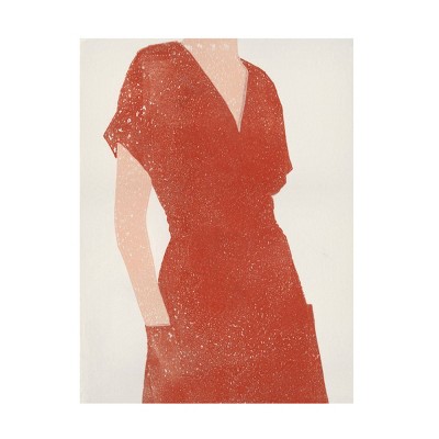 18" x 24" Moira Hershey 'All Dressed Up I' Unframed Canvas Art - Trademark Fine Art