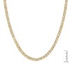Slickblue Luxurious 18" Necklace with 35.28 Carat CZ, Gold or Silver Finish, Trillion Cut, Women's Jewelry - 4 of 4