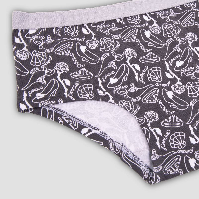 Girls' Disney Princess 4pk Underwear, 5 of 5