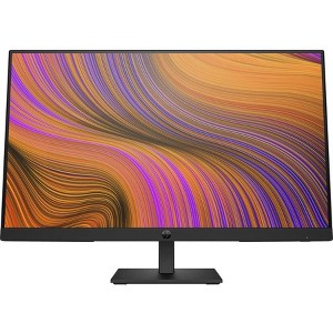 HP P24H G5 23.8 Inch Full HD Desktop PC Monitor IPS 75 Hz 5ms Dual Speakers Height Adjustable Anti-glare, Black 64W34AA - Manufacturer Refurbished - 1 of 4
