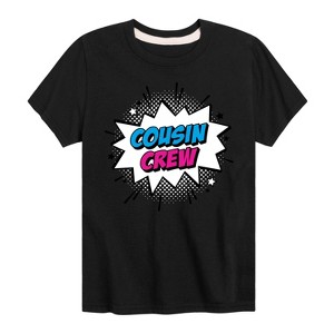 Boys' - Instant Message - Comic Cousin Crew Short Sleeve Graphic T-Shirt - 1 of 4