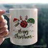 Basketball Buffalo Plaid Christmas Mug, Team and Coaches Gift (Non-Custom Only)| OrnamentallyYou - 3 of 4