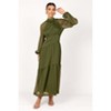 Petal and Pup Julip Sheer Long Sleeve Maxi Dress - 3 of 4