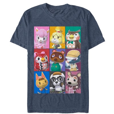 Men's Nintendo Animal Crossing Characters T-Shirt