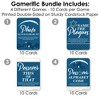 Big Dot of Happiness Happy Passover - 4 Pesach Party Games - 10 Cards Each - Gamerific Bundle - 3 of 4