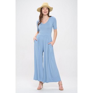 WEST K Women's Jana Short Sleeve Knit Jumpsuit - 1 of 4