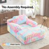 Karl Home |Upholstered Velvet Boneless Couch Sleeper Sofa Bed - 2 of 4