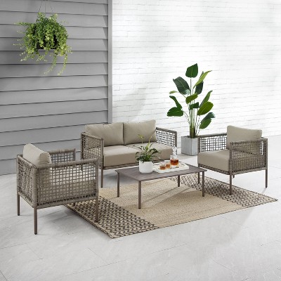 Canvas jensen conversation 2025 collection patio couch