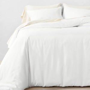 Lyocell Cotton Blend Duvet & Sham Set - Casaluna™
 - 1 of 4