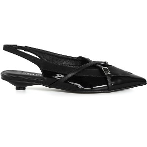 Women's Plus Size WIDE FIT Miami Slide - black | CITY CHIC - 1 of 4