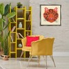 Stupell Industries Modern Wild Tiger Face Black Framed Floater Canvas Wall Art - 2 of 4