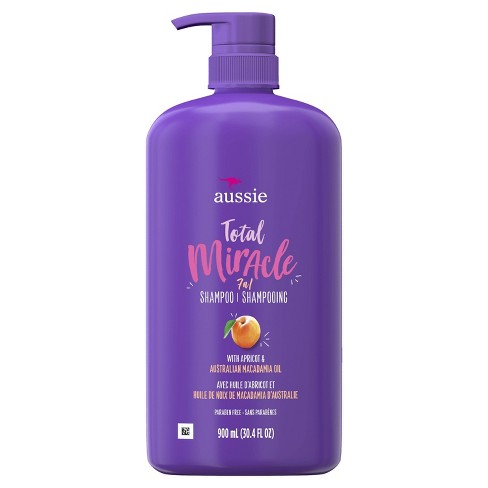 Aussie Paraben Free Total Miracle Shampoo With Apricot Macadamia