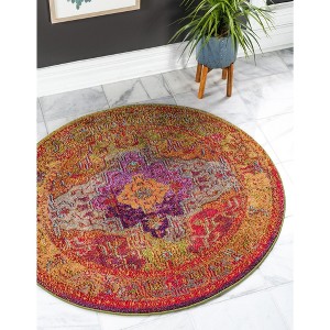 Unique Loom    Vita Michaelangelo Area Rug - 1 of 4