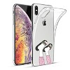 Reiko Apple iPhone XS Max Design Air Cushion Case with Feet Design in Clear - 2 of 4