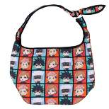 Dr. Seuss The Grinch Allover Festive Max And Grinch Shoulder Crossbody Hobo  Bag White : Target