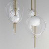 ET2 Lighting Martini 4 - Light Pendant in  Natural Aged Brass - 4 of 4